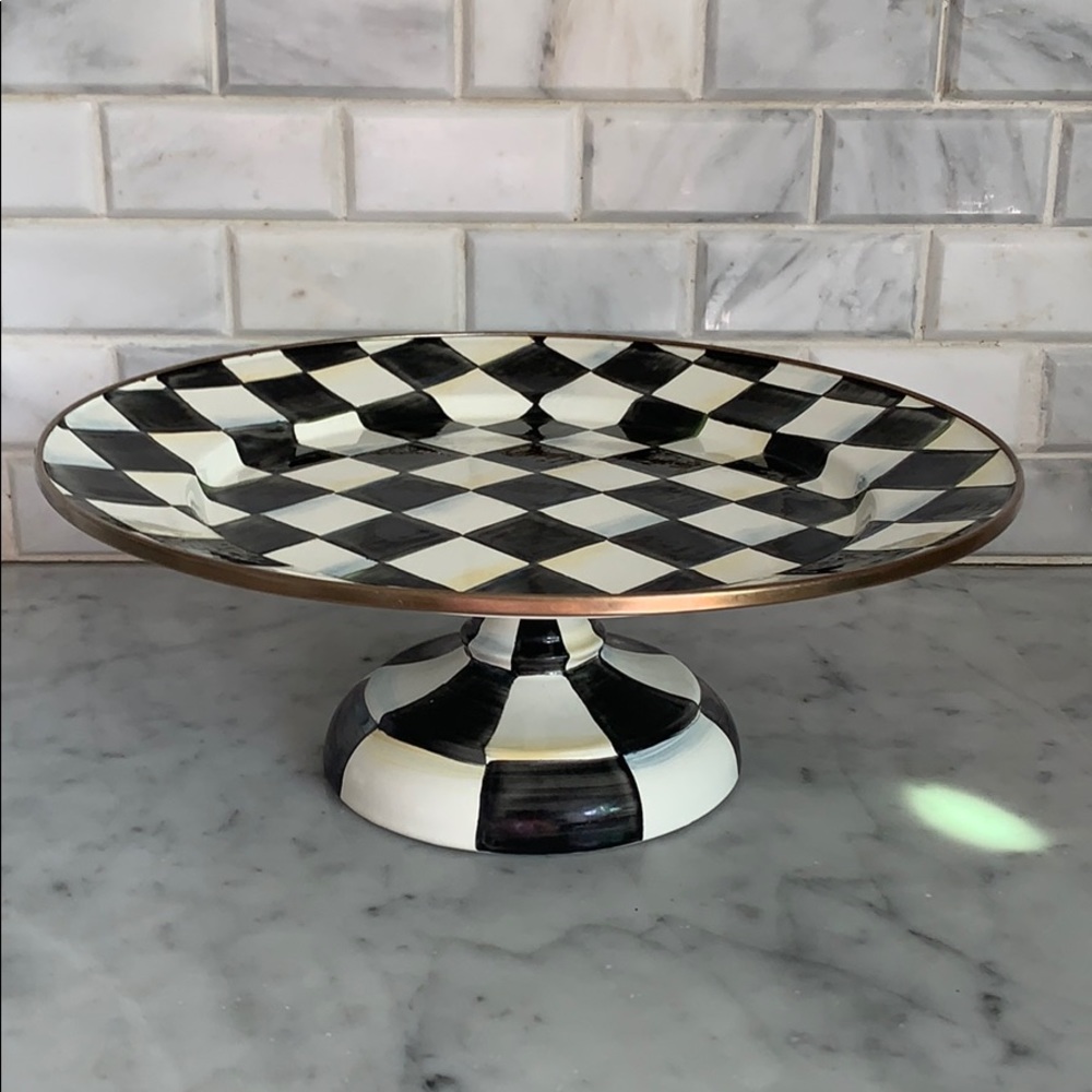 Mackenzie Childs footages platter